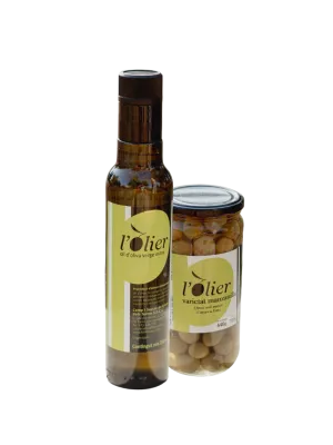 Lot ampolla 0,25l + olives arbequines