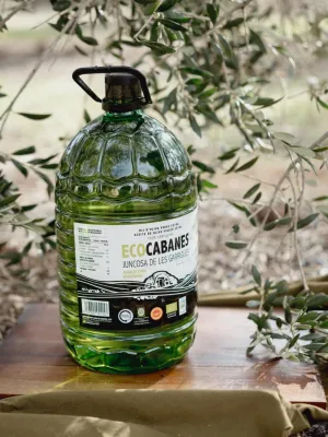 Oli d'Oliva Verge Extra ecològic EcoCabanes Juncosa 5 l