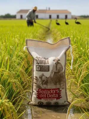 Sac arròs bomba Segadors Arrossaires del delta de l'Ebre 1 kg