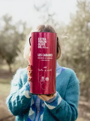 Oli d'Oliva Verge Extra Les Cabanes Taste of Earth de Juncosa 3 l