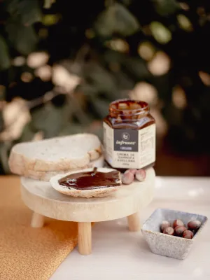 Crema de garrofa i avellana Infrusec l'Avellanera