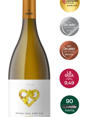 Vi blanc Ànima Nua cor viu Xarel·lo ecològic Domenio Wines 750 ml
