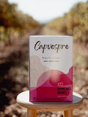 Vi rosat bag in box Capvespre Domenio Wines 5 l