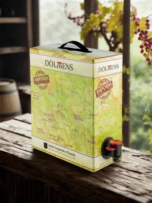Vi negre Bag-in-Box Dòlmens Celler Espolla 3 l