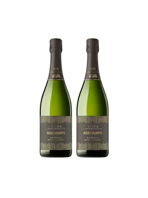 Pack 2 ampolles Cava Reserva brut nature Adernat Vinícola eco Nulles 750 ml