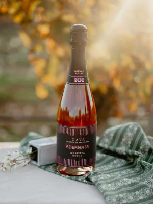 Cava rosat Reserva brut eco Adernats Vinícola Nulles 750 ml