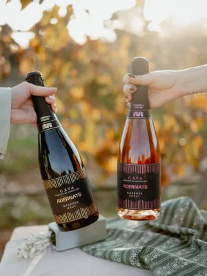 Cava rosat Reserva brut eco Adernats Vinícola Nulles 750 ml