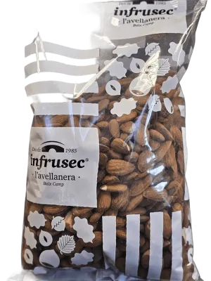 Ametlla llargueta crua Infrusec Avellanera