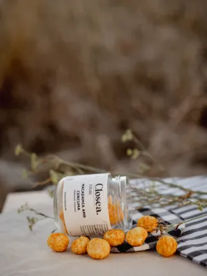 Macadàmia amb cúrcuma La Closca Cooperativa Fruits Secs Les Garrigues 100 g