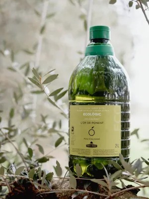 Oli d’Oliva Verge Extra Ecològic garrafa l’Or de Ponent Fruits de Ponent