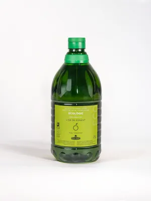 Oli d’Oliva Verge Extra Ecològic garrafa l’Or de Ponent Fruits de Ponent