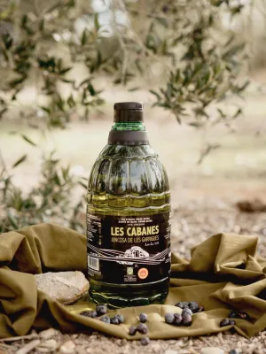 Oli d’oliva Verge Extra garrafa Les Cabanes Juncosa 2l
