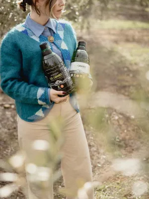 Oli d’oliva Verge Extra garrafa Les Cabanes Juncosa