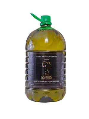 Oli d'Oliva Verge Extra garrafa Castell de Baronia Agrícola Riudecanyes