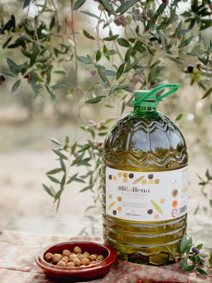 Oli d'Oliva Verge Extra de producció integrada La Llena garrafa Agrícola Ulldemolins Sant Jaume