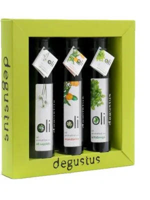 Lot 3 olis Aromatitzats Degustus La Granadella 250 ml