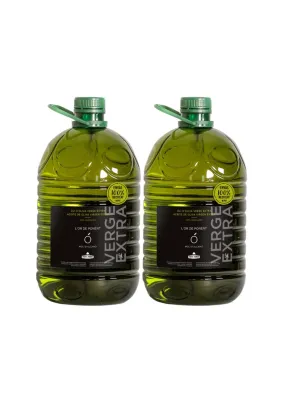 Pack 2 garrafes Oli d’Oliva Verge Extra l'Or de Ponent Fruits de Ponent 5 l