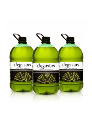 Pack 3 garrafes Oli d'Oliva Verge Extra Degustus La Granadella 5 l