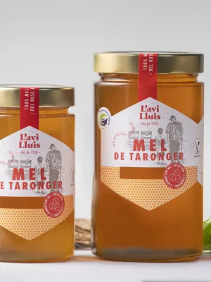 Pack 6 pots de mel de Taronger El Rebost de l'Avi Lluís 970 g