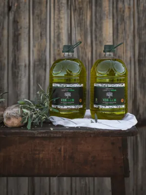 Pack garrafes Oli d'Oliva Verge Extra Verllum Camp de Cervià 5 l