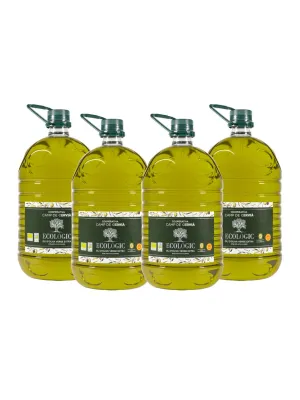 Pack garrafes Oli d'Oliva Verge Extra Ecològic Camp de Cervià 5 l