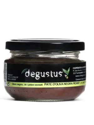 Paté d'oliva negra picant Degustus