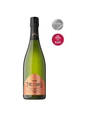 Cava brut nature Gran Reserva Tres Naus Domenio Wines 750 ml