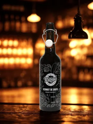 Vermut negre d'Aixeta Piqué Agrotast 750 ml