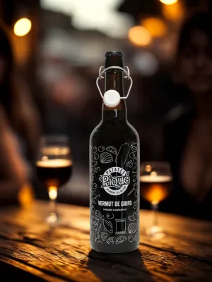 Vermut negre d'Aixeta Piqué Agrotast 750 ml