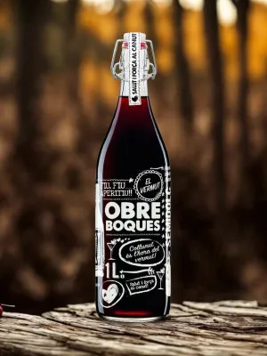 Vermut negre Obreboques Celler Gerisena 1 l