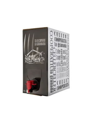 Vi negre bag in box Celler de La Granada