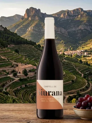 Vi negre Castell de Siurana agermanat Celler Cornudella 750 ml
