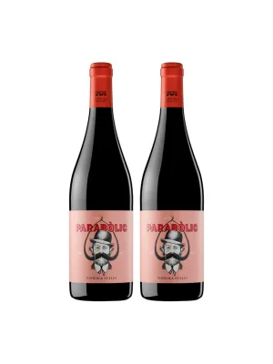 Pack 2 ampolles Vi negre eco Parabòlic Vinícola Nulles 750 ml