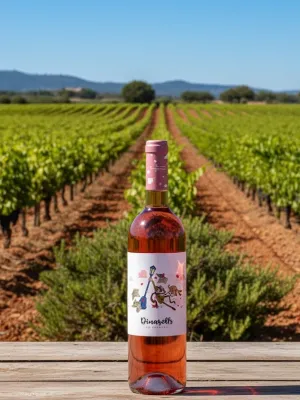 Vi rosat Dinarells Garriguella 750 ml