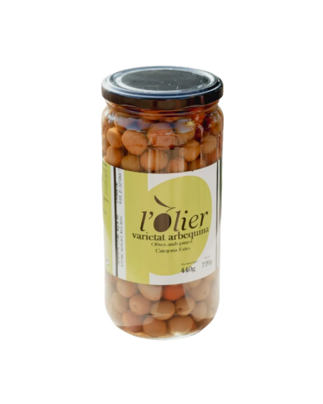 Olives arbequines 440gr
