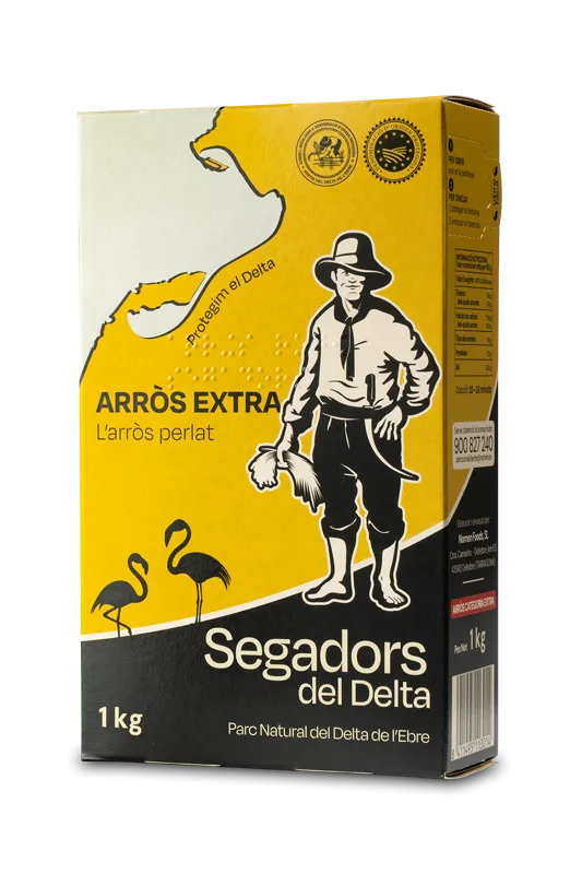 Arròs perlat extra Segadors Arrossaires del delta de l'Ebre