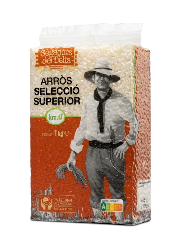 Arròs Marisma km 0 Arrossaires del delta de l'Ebre