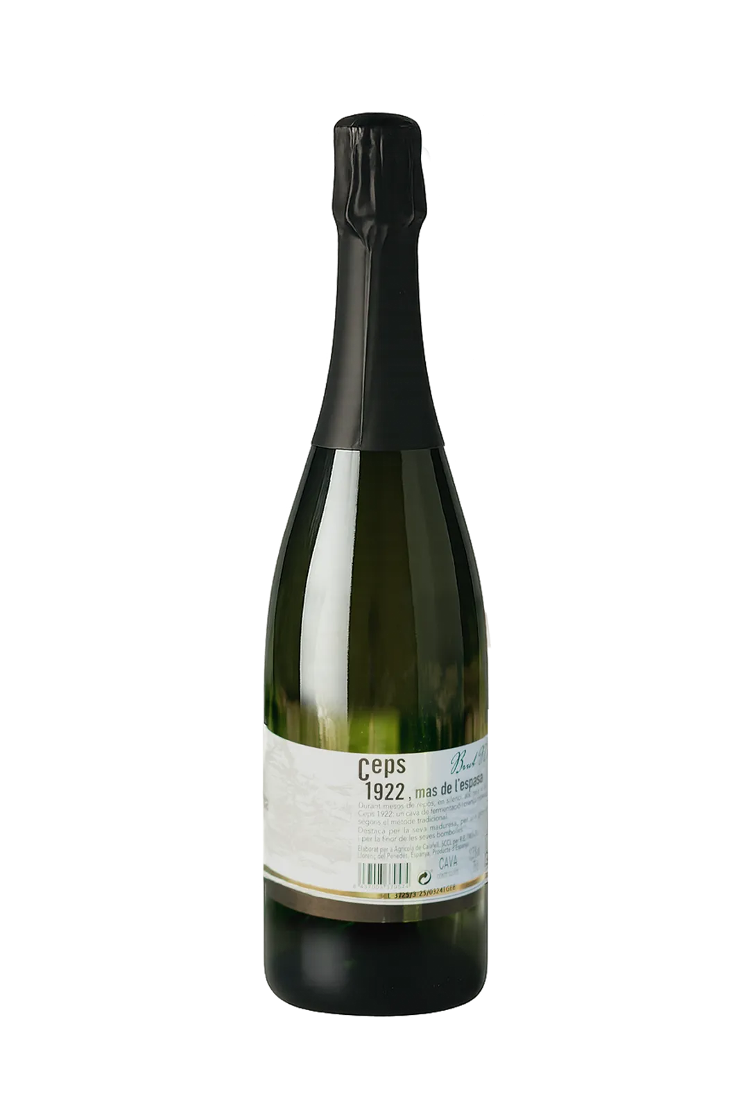 Cava Brut Nature Ceps 1922 Agrícola de Calafell