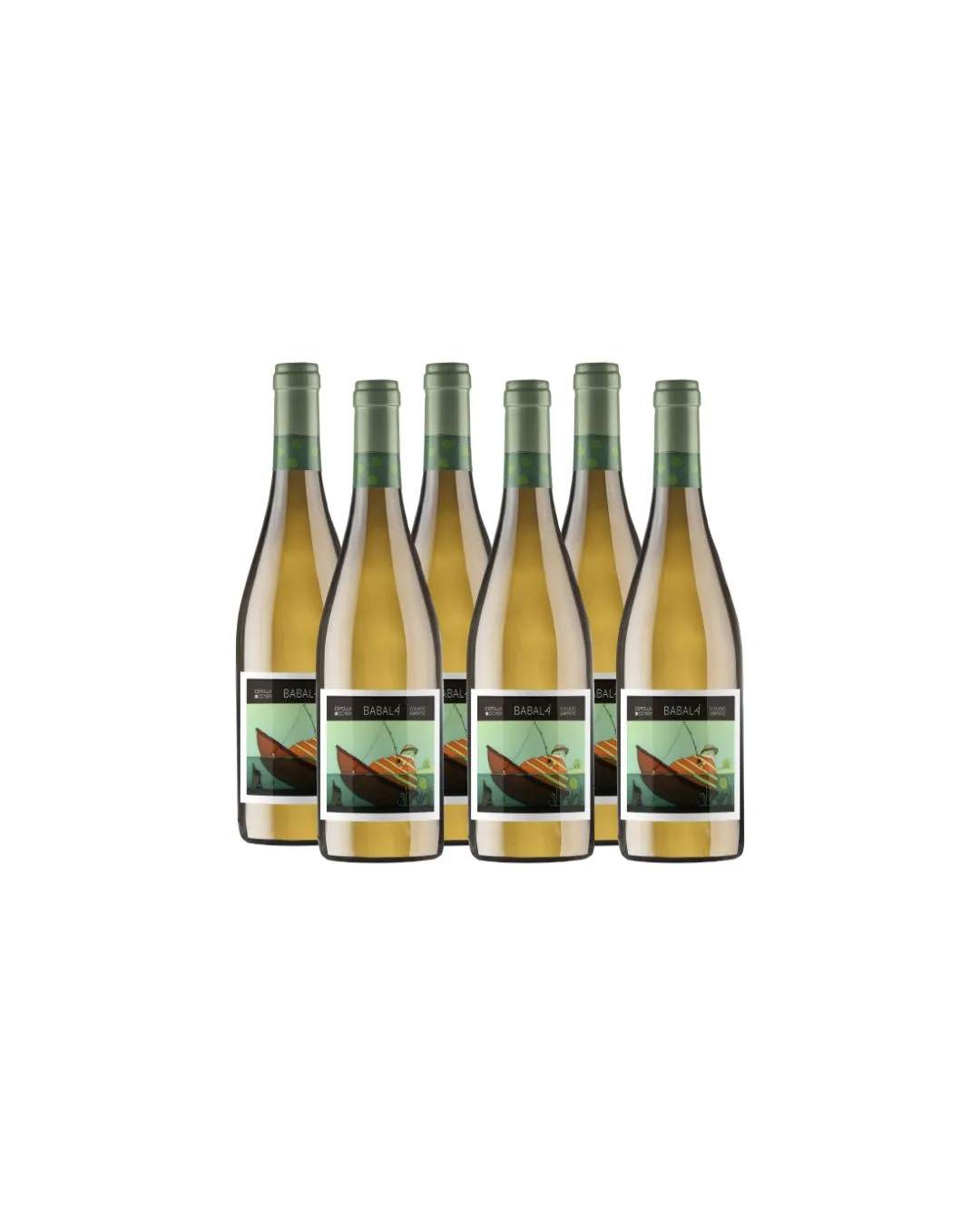 Pack 6 ampolles vi blanc Babalà Simpàtic Celler Espolla 750 ml