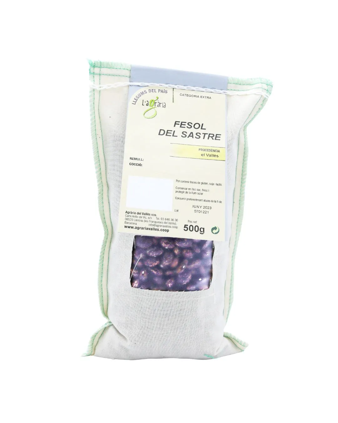 Fesol del sastre Agrària del Vallès