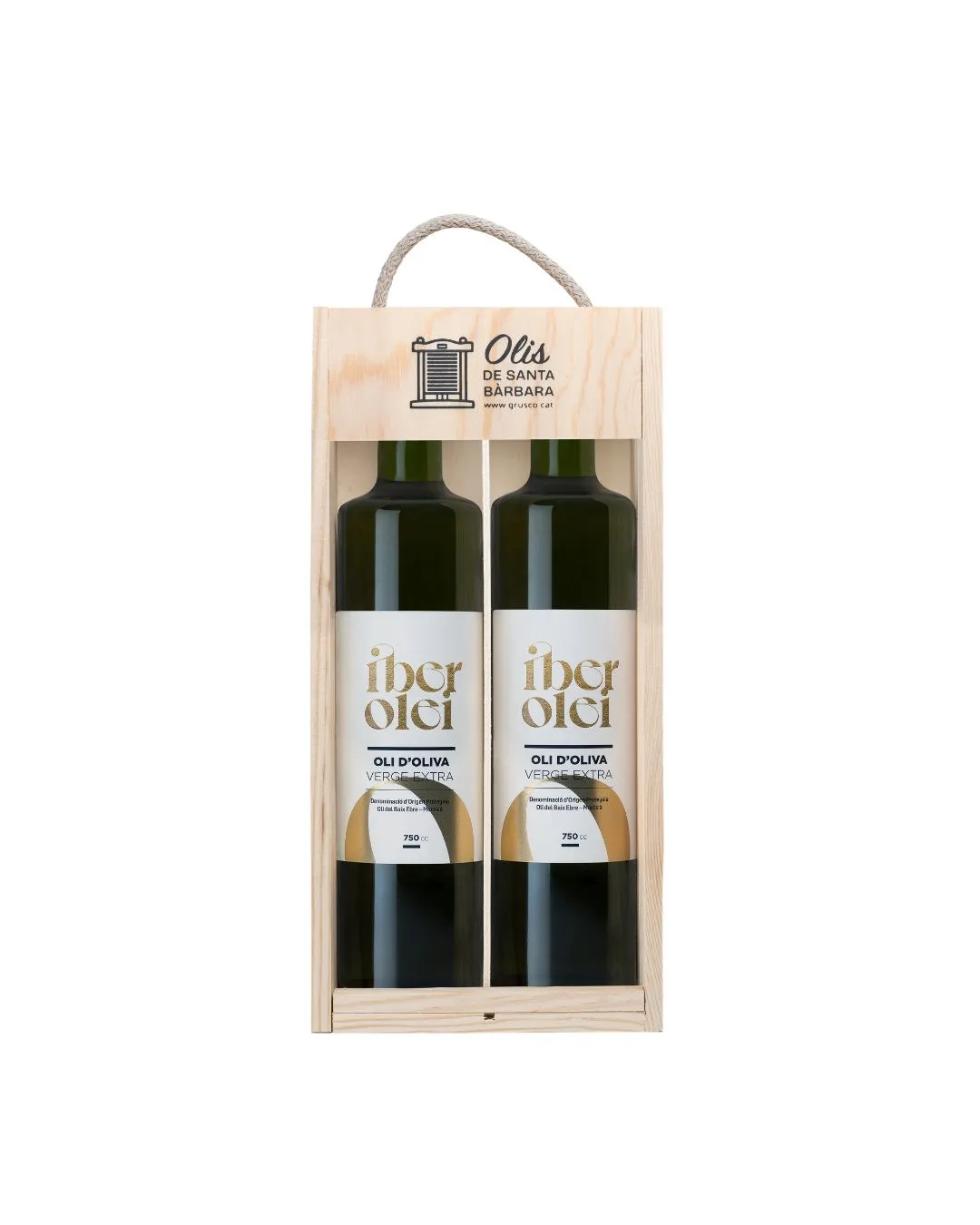 Lot 2 ampolles Oli d'Oliva Verge Extra Iberosolei 750 ml