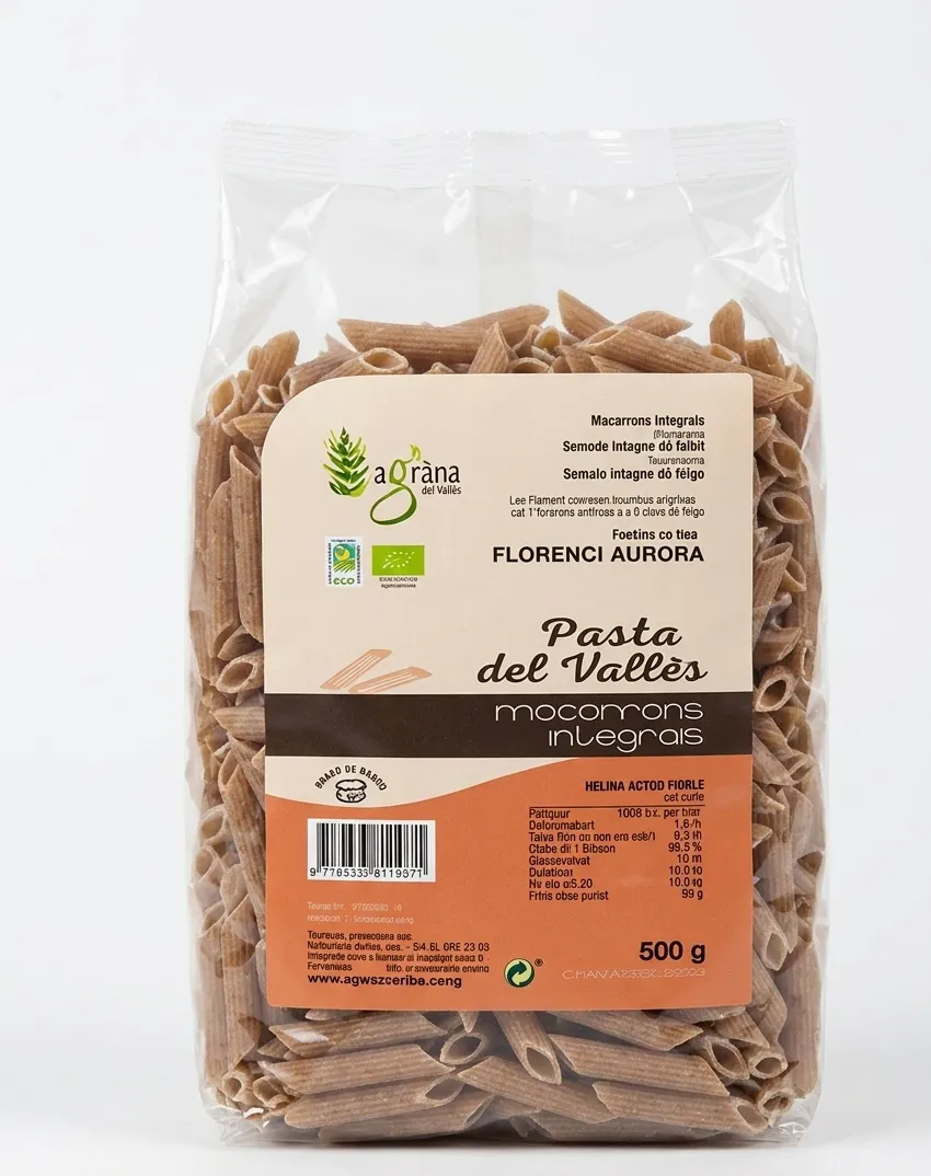 Macarrons integrals Eco Agrària del Vallès 500 g