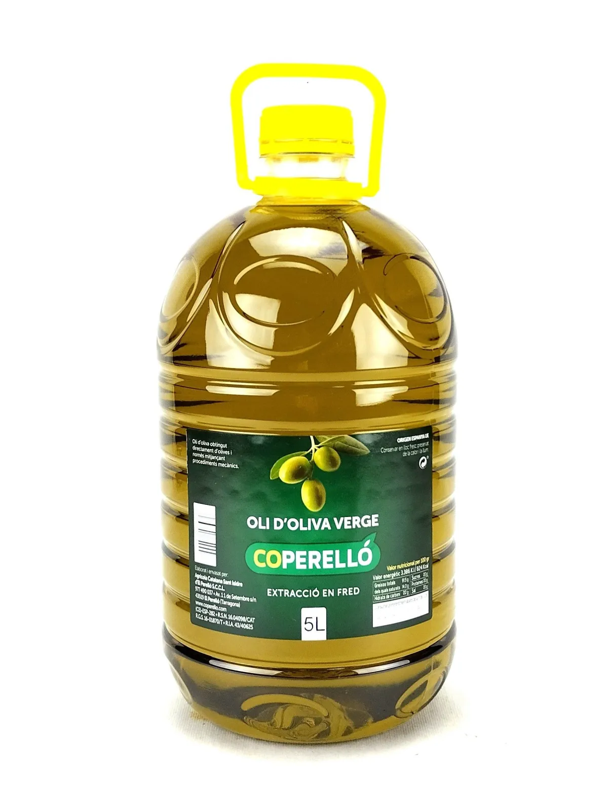 Oli d'Oliva Verge Coperelló 5 l