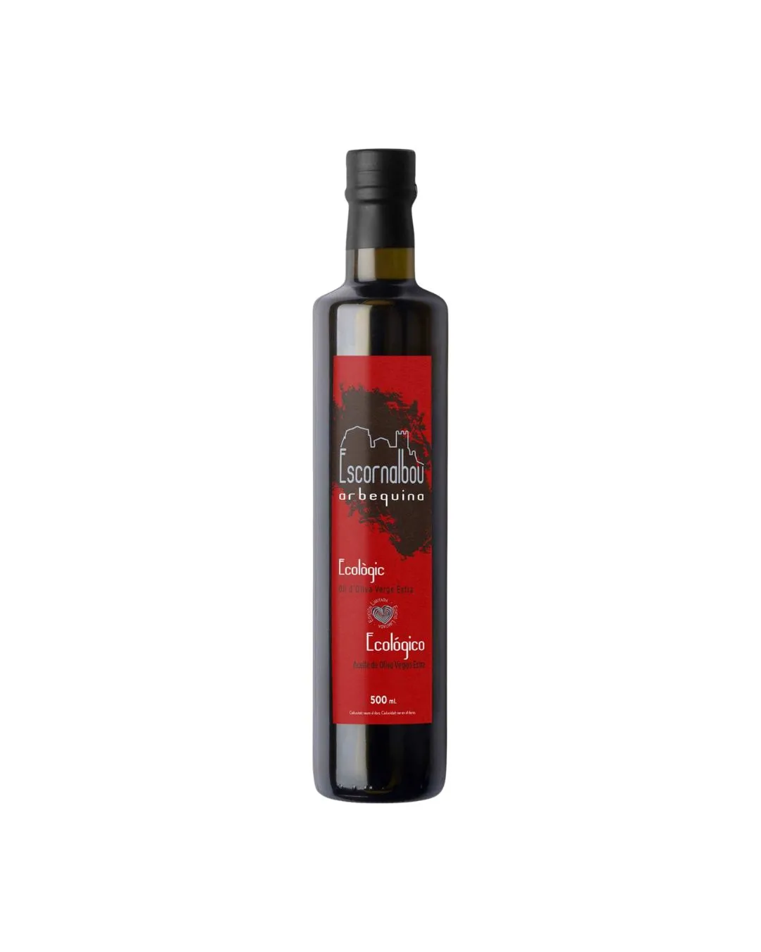 Oli d'Oliva Verge Extra Ecològic Escornalbou Gourmet Agrícola Riudecanyes 500 ml