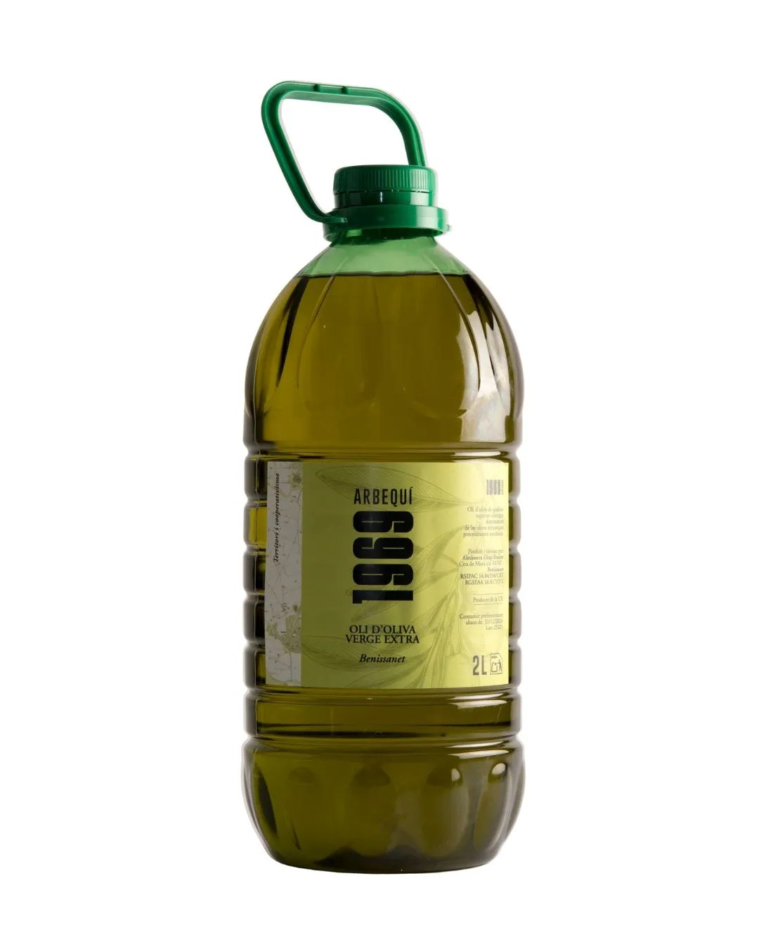 Oli d'Oliva Verge Extra garrafa Arbequí 1969 Grup Fruiter  Benissanet