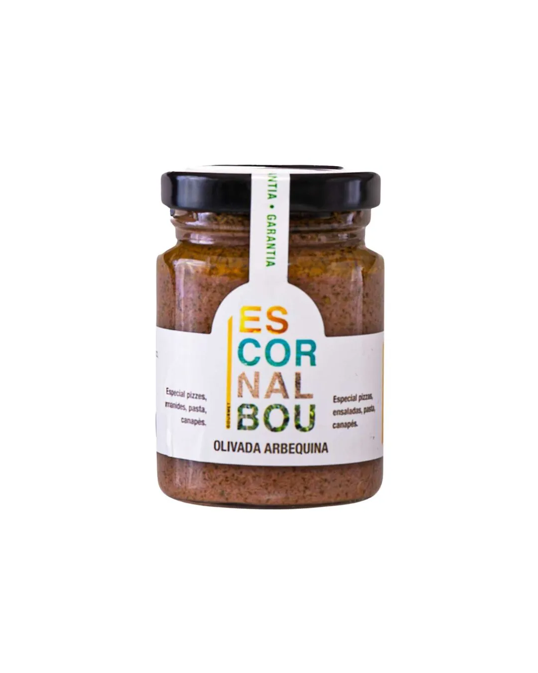 Olivada d'olives arbequines ecològiques Escornalbou Agrícola Riudecanyes 90 g