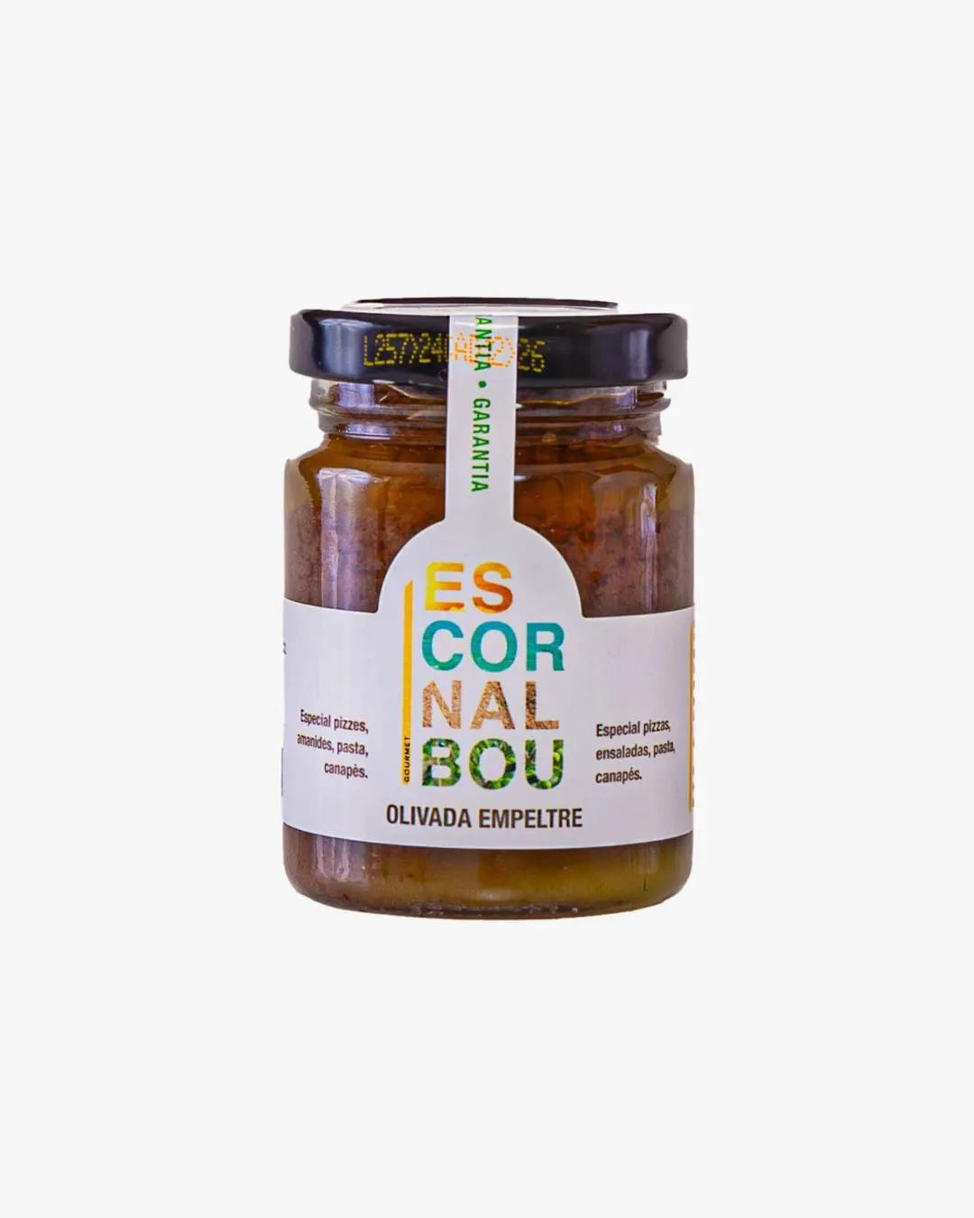 Olivada d'olives arbequines empeltre ecològiques Escornalbou Agrícola Riudecanyes 90 g