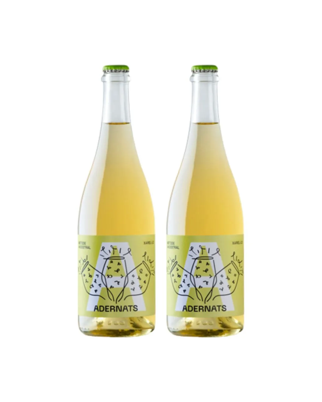 Pack 2 ampolles Vi blanc Ancestral eco Xarel·lo Vinícola Nulles 750 ml
