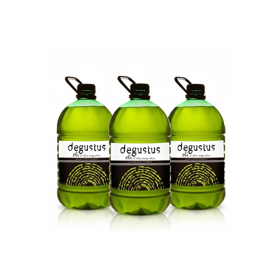 Pack 3 garrafes Oli d'Oliva Verge Extra Degustus La Granadella 5 l