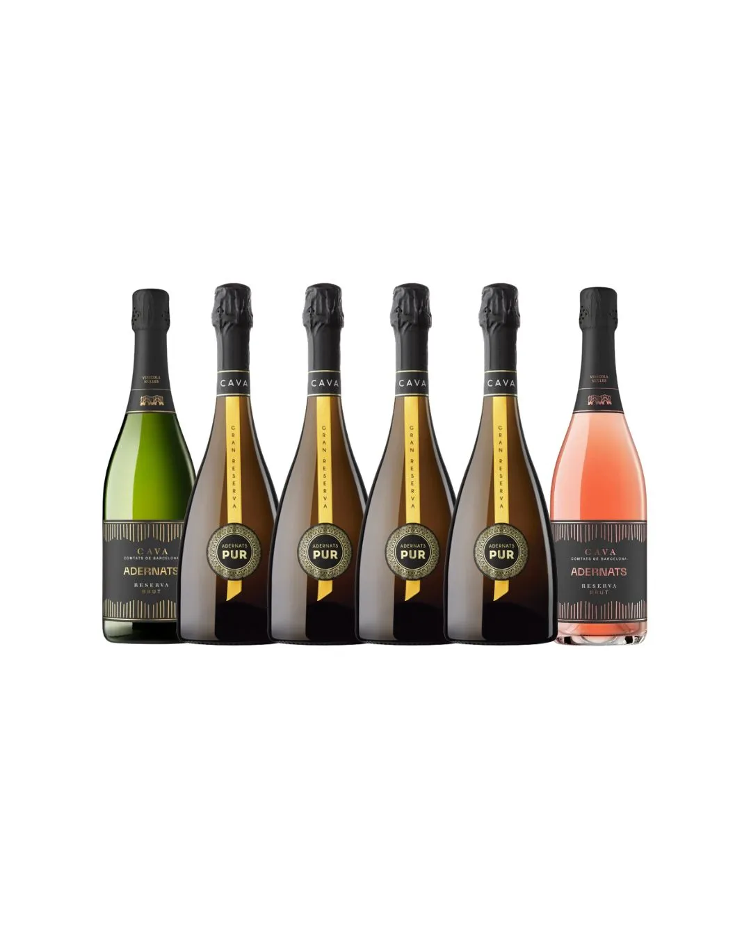Pack 6 ampolles de Cava de llarga criança Vinícola Nulles 750 ml